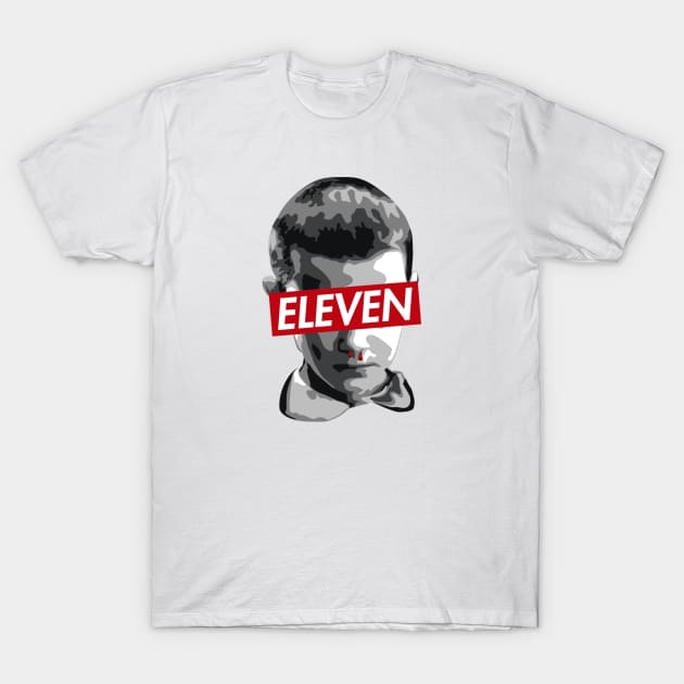 Eleven Stranger Things T-Shirt by santymartinez8